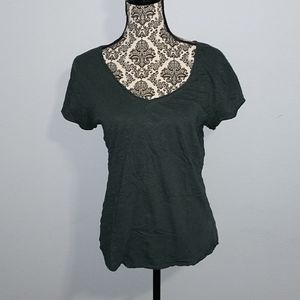 ❤️3/$20 Feminine v-neck, v-back tee